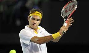 Roger Federer at the 2011 Australian Open